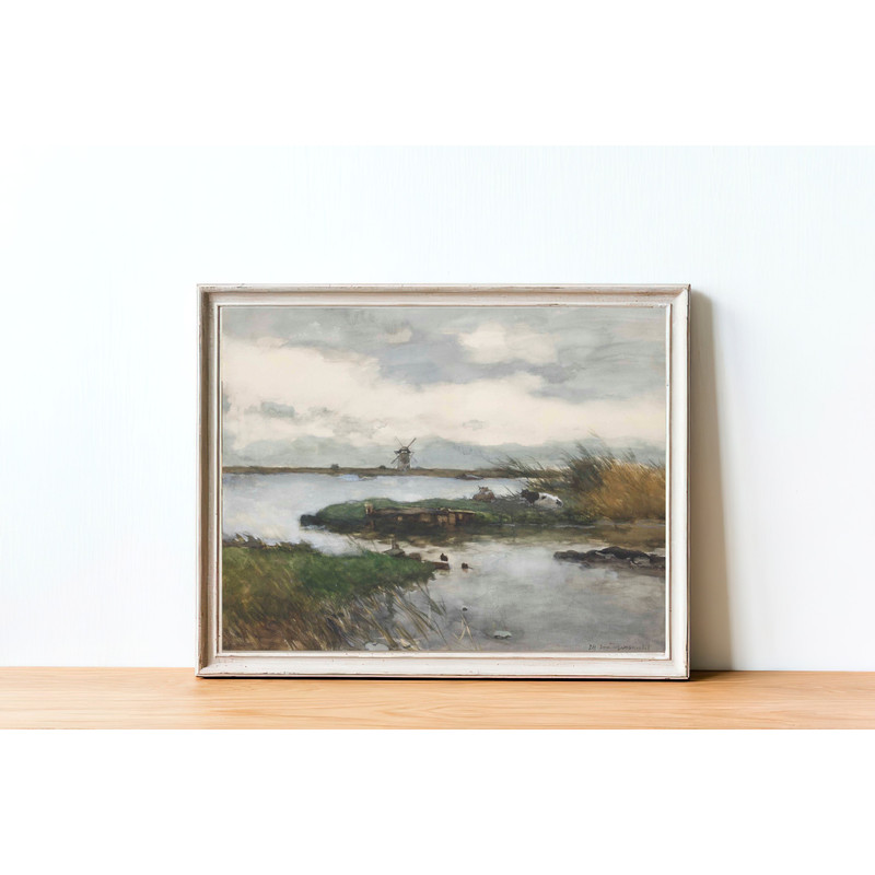 vintage duch landscape wall art.jpg