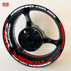 Honda CBR600F4I wheel stickers motorcycle decals cbr 600f4i rim stripes vinyl tape