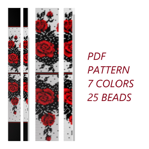 PDF Bead Crochet Pattern bead crochet