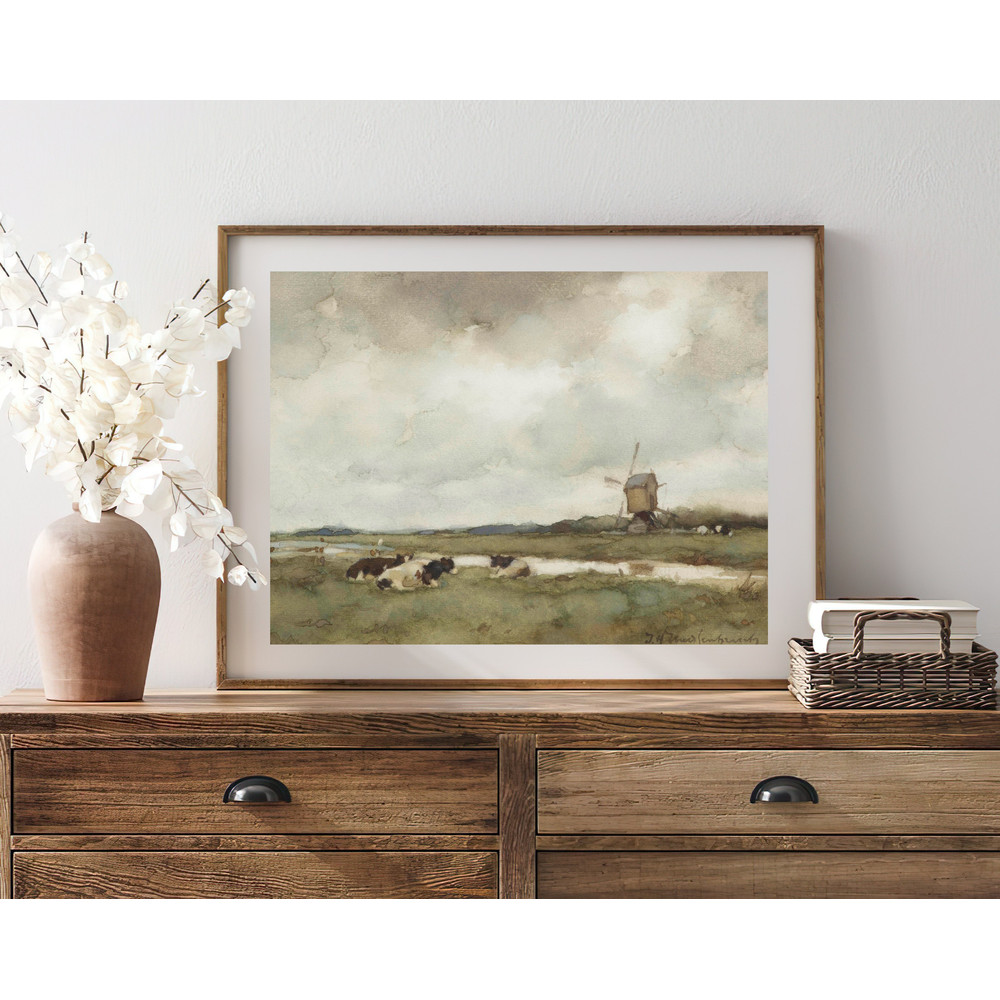vintage dutch landscape wall art print.jpg