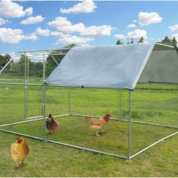 12.5m medium metal chicken coop