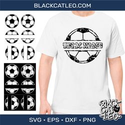 Soccer SVG Bundle. SVG EPS DXF PNG cut files | BlackCatLeo.