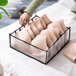 Multi-Cell Packaging Underwear Storage Box