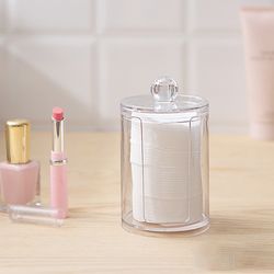 acrylic cotton swabs storage holder | cotton swabs box | cotton pads holder
