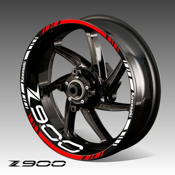 Z900 Rim Sticker Kawasaki Z900 decals motorcycle vinyl stickers kawasaki z900 | Inspire ...