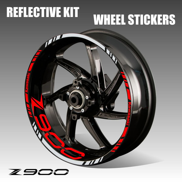 Z900 Rim Sticker Kawasaki Z900 decals motorcycle vinyl stickers kawasaki z900 | Inspire ...