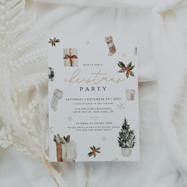 Christmas-party-invitation-template