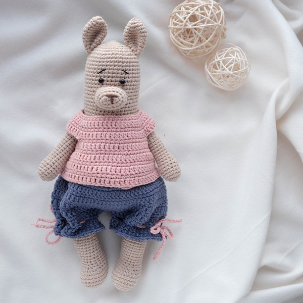 Llama toy crochet pattern
