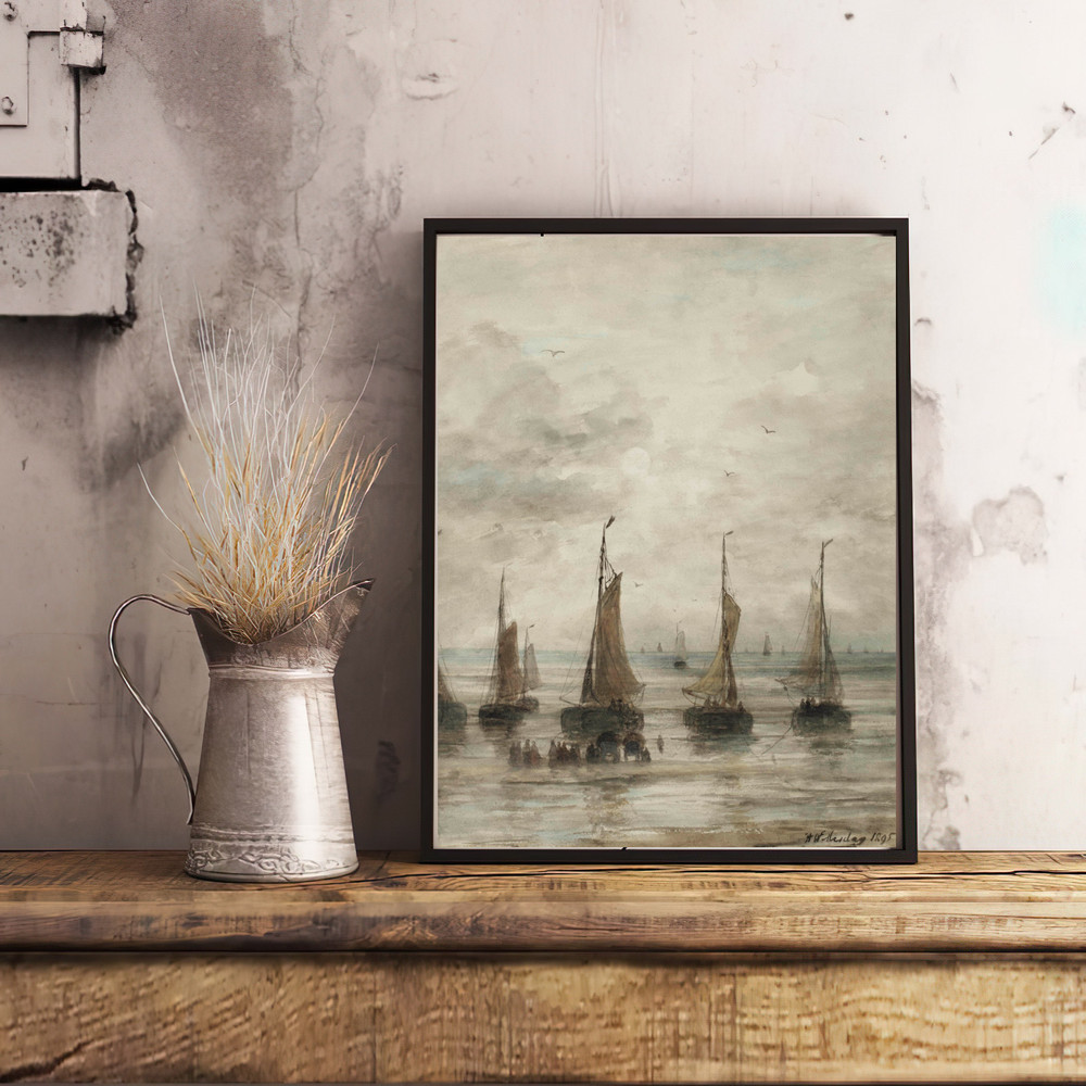vintage sailboats home decor.jpg