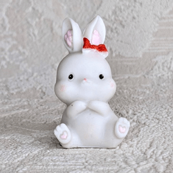 Cute bunny - silicone mold
