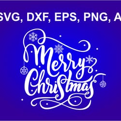 merry christmas svg