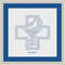 Blackwork Medical Symbol Bowl Snake Red Cross Sampler Ornament Medicine Pharmacy Monochrome Panel Cross Stitch Patterns 6