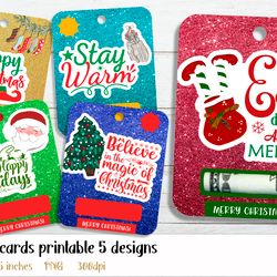 christmas money card png glitter santa money holder design