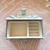 Blue Jewelry Box, Beautiful decor Proposal ring box, Jewellery Storage, Treasure box, Keepsake box, box with lid (1).JPG