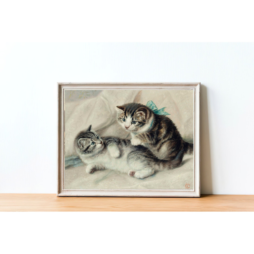 vintage kittens home decor.jpg