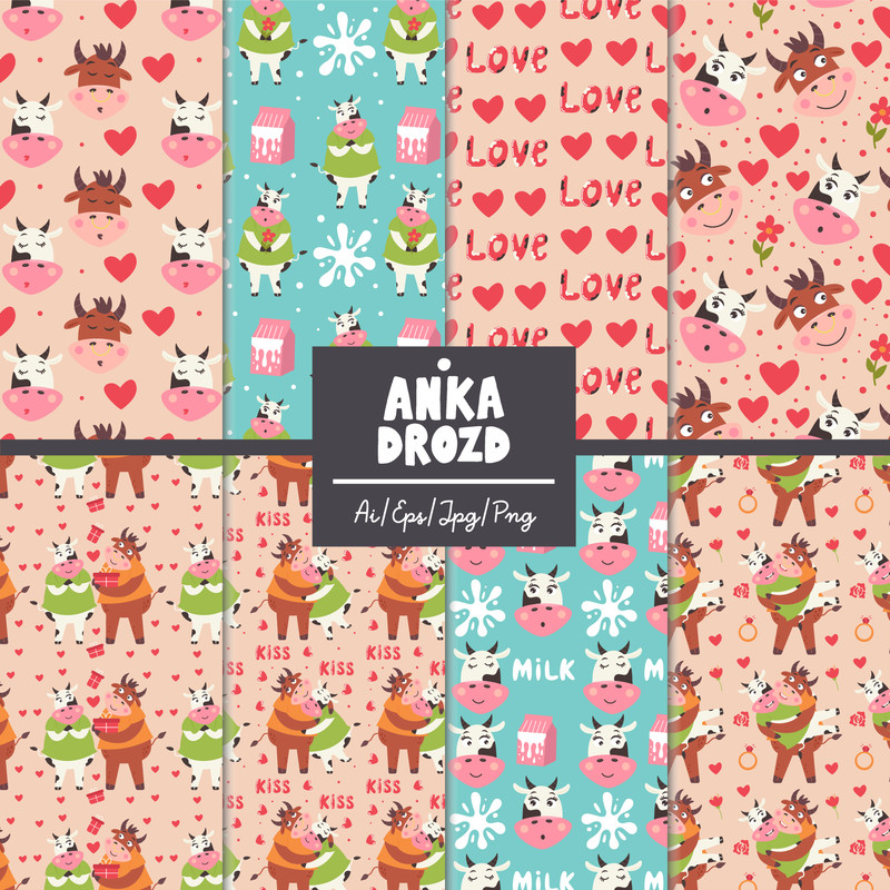Valentine-Love-Cow-and-Bull-Pattern1.jpg