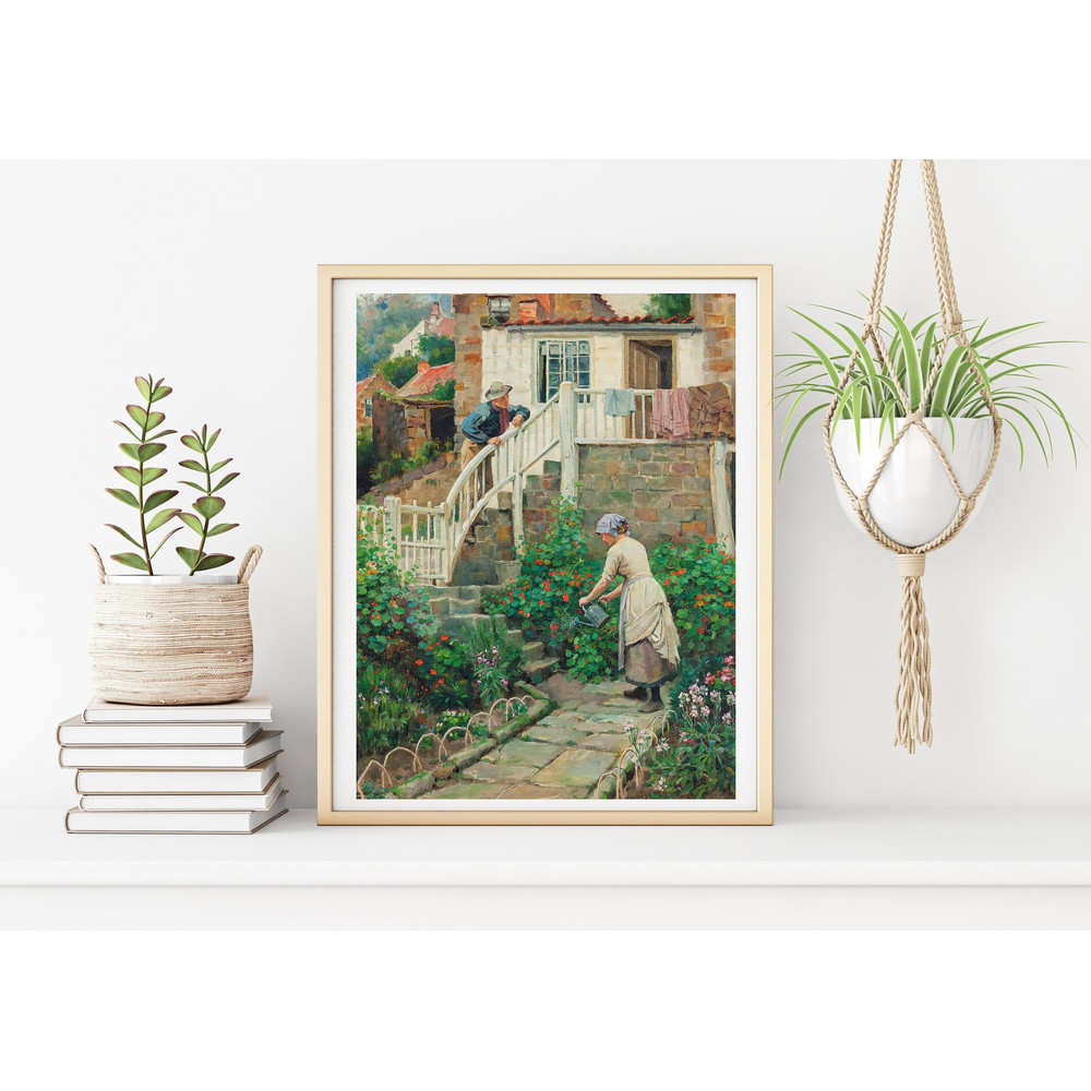 vintage gardening home decor.jpg