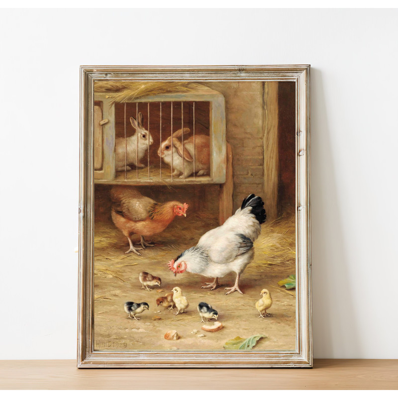 vintage farm animals home decor.jpg