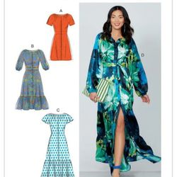 PDF Sewing Patterns Mc Calls 7925 Misses' Dresses Size 6-8-10-12-14