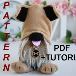 gnome pattern and diy sewing master class