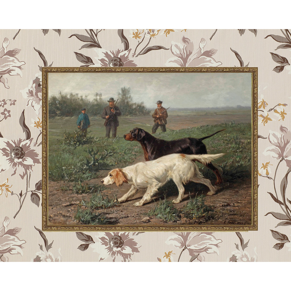 two setters giclee print.jpg