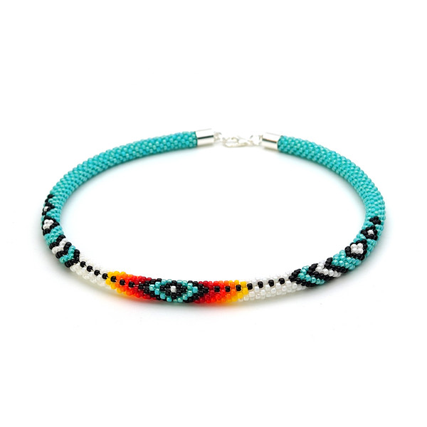 handmade turquoise necklace