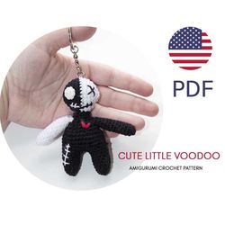 Crochet Pattern PDF, Voodoo Doll pattern