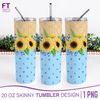 sunflower-20-oz-skinny-tumbler-wrap-floral-sublimation-design-blue-background-rhinestones-l1.jpg