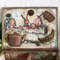 Wooden book box,Tarot cards box,Alice in Wonderland,Mad Hatter box,White rabbit Box (12).JPG