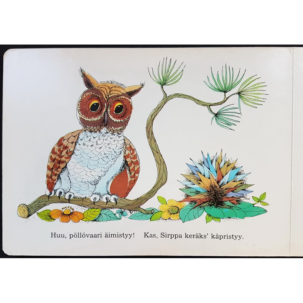 8 Vintage GDR kid's cardboard book in Finnish SIRPPA SIILI 1979.jpg