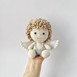 crochet pattern angel, amigurumi pattern, crochet christmas ornaments, christmas decorations, decor