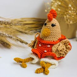 Crochet Pattern Chicken PDF Amigurumi Easter