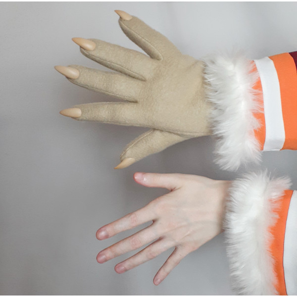 claws for cosplay 3D model stl buy gurren lagann viral finger nails 3