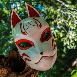 cosplay kitsune mask