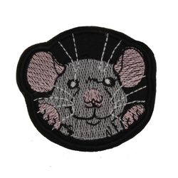 embroidered patch | mouse embroidery | mouse machine embroidery design | instant download | patch on clothes | download