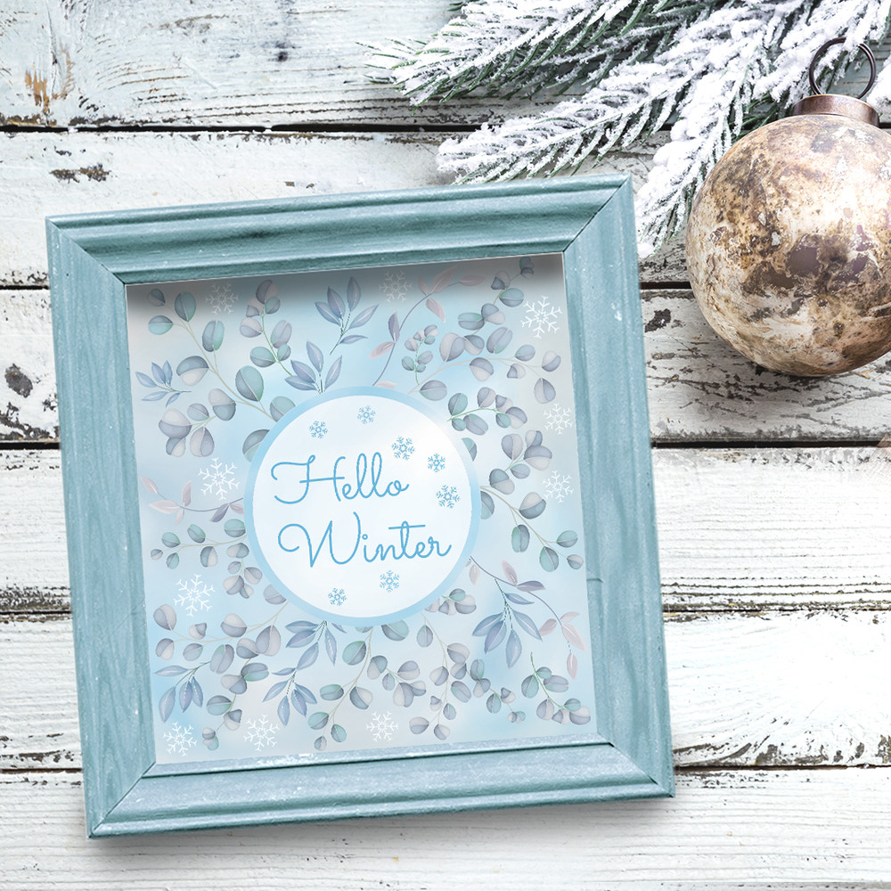 hello winter drawing