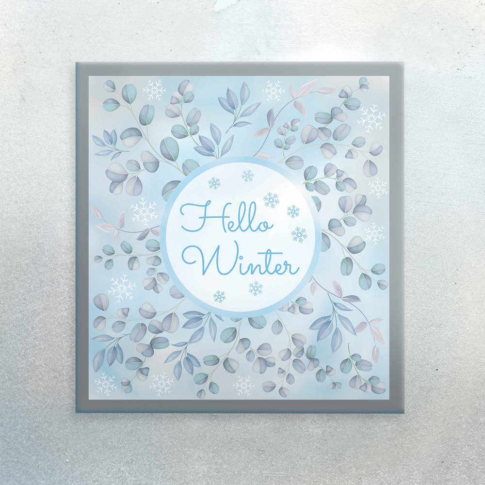 hello winter digital art prints