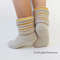 Mothers Day Gift Knitted Slipper Socks Knit Slippers for Women Travel Slippers Warm Wool Socks House Slipper Boots Indoor Shoes Bed Socks