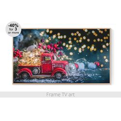 Frame TV Art Christmas, Frame Tv art New Year, Frame TV art winter, Samsung Frame TV art Digital Download 4K | 856