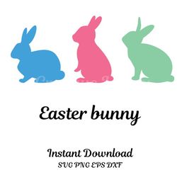 Easter Bunny Svg, Cute Rabbit SVG, Cute Rabbit SVG, Bunny Rabbit SVG