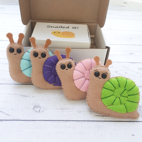 Colorful-cute-snail-plush-gift