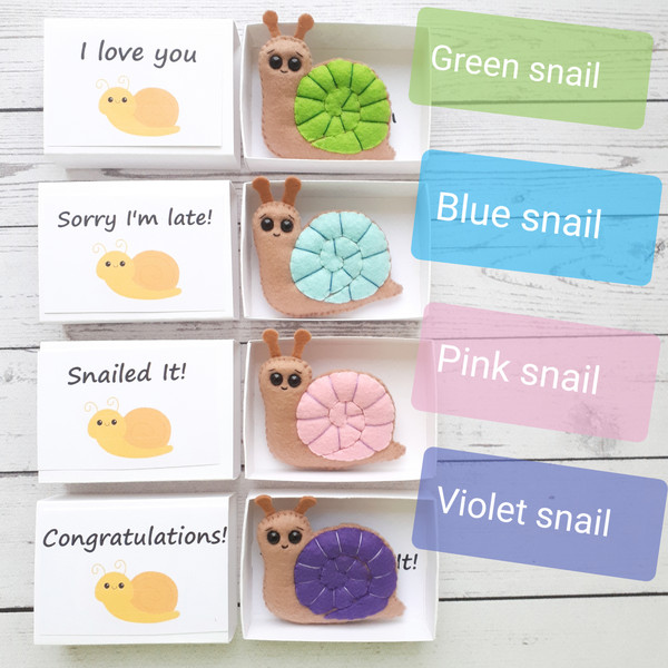 Colorful-cute-snail-plush-in-matchbox
