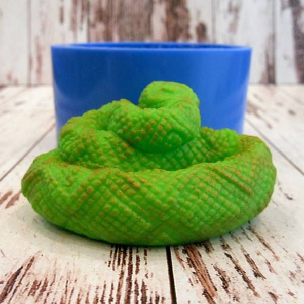 Snake soap and silicone mold
