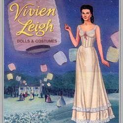 Digital - Vintage Paper Doll - Paper Doll Vivien Leigh's - PDF