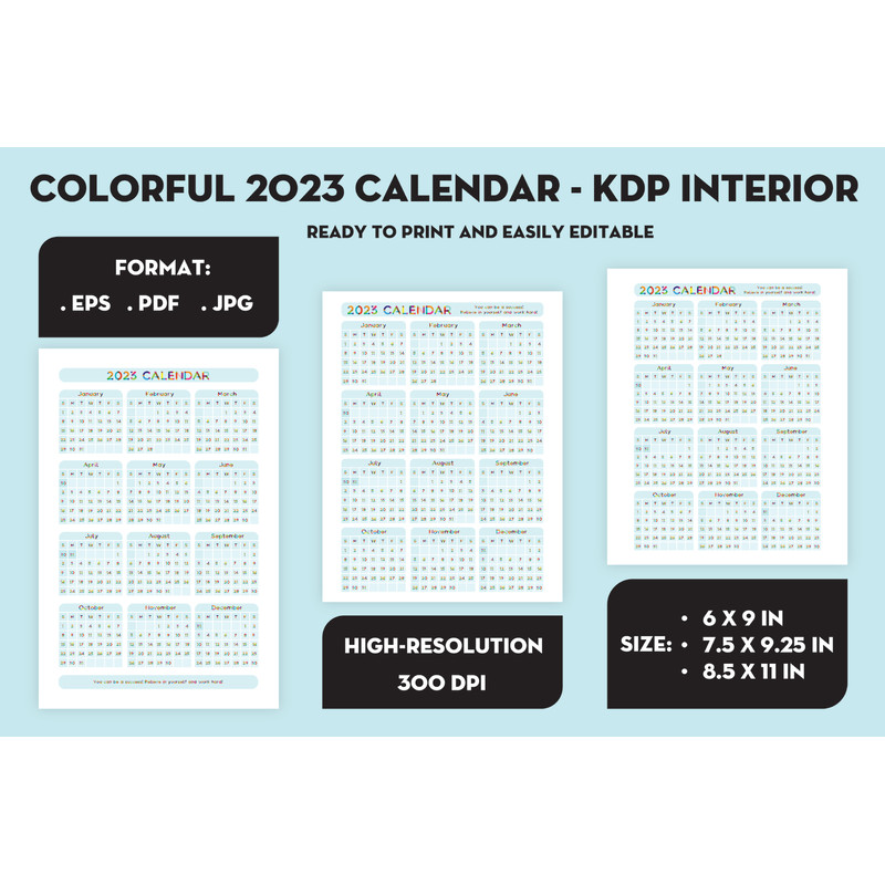 Colorful 2023 calendar - KDP interior cover.jpg