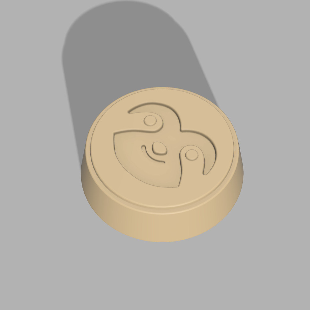Sloth Bath Bomb Mold 3D model