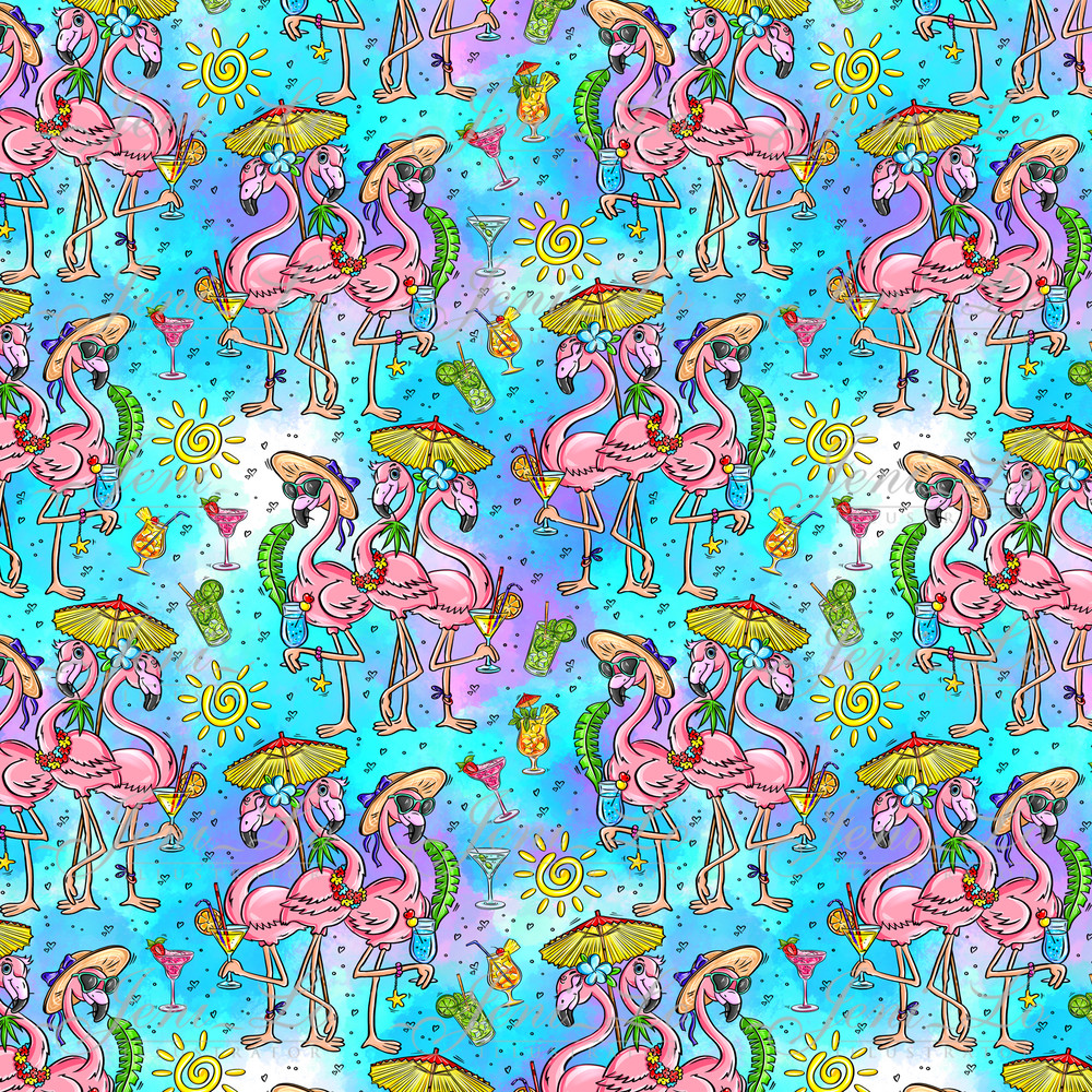 beach party Seamless Pattern