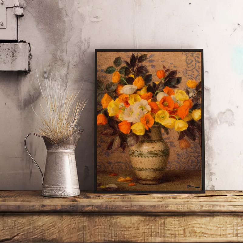 vintage poppies giclee print.jpg