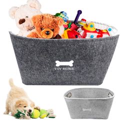 Dog Toy Storage Basket