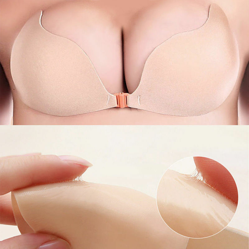 Invisible bra for low back tops